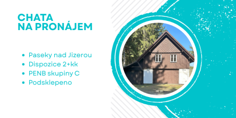 Pronájem chaty - Paseky nad Jizerou