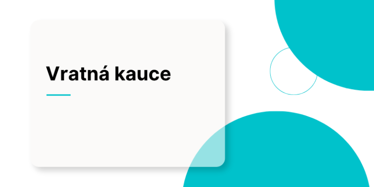 Vratná kauce (Jakub Šimkovský by REDIN Group)
